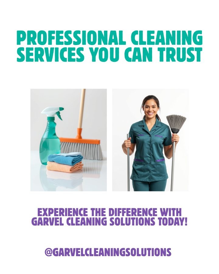 Professional house cleaner from Garvel Cleaning Solutions in Bartlesville OK