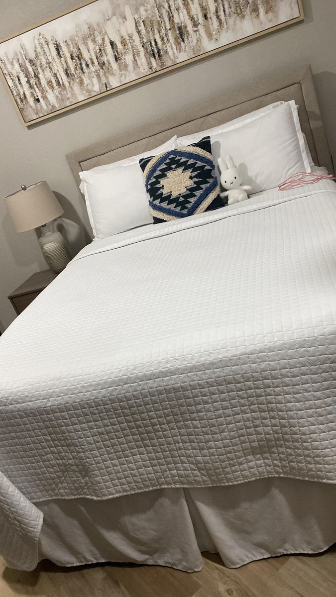 Bedroom prepared for showing by Garvel Cleaning Solutions